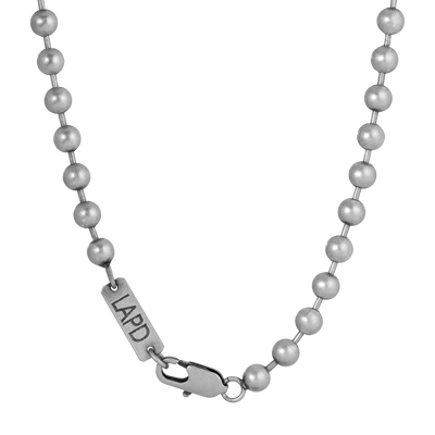 LAPD Bead Chain 31" Necklace