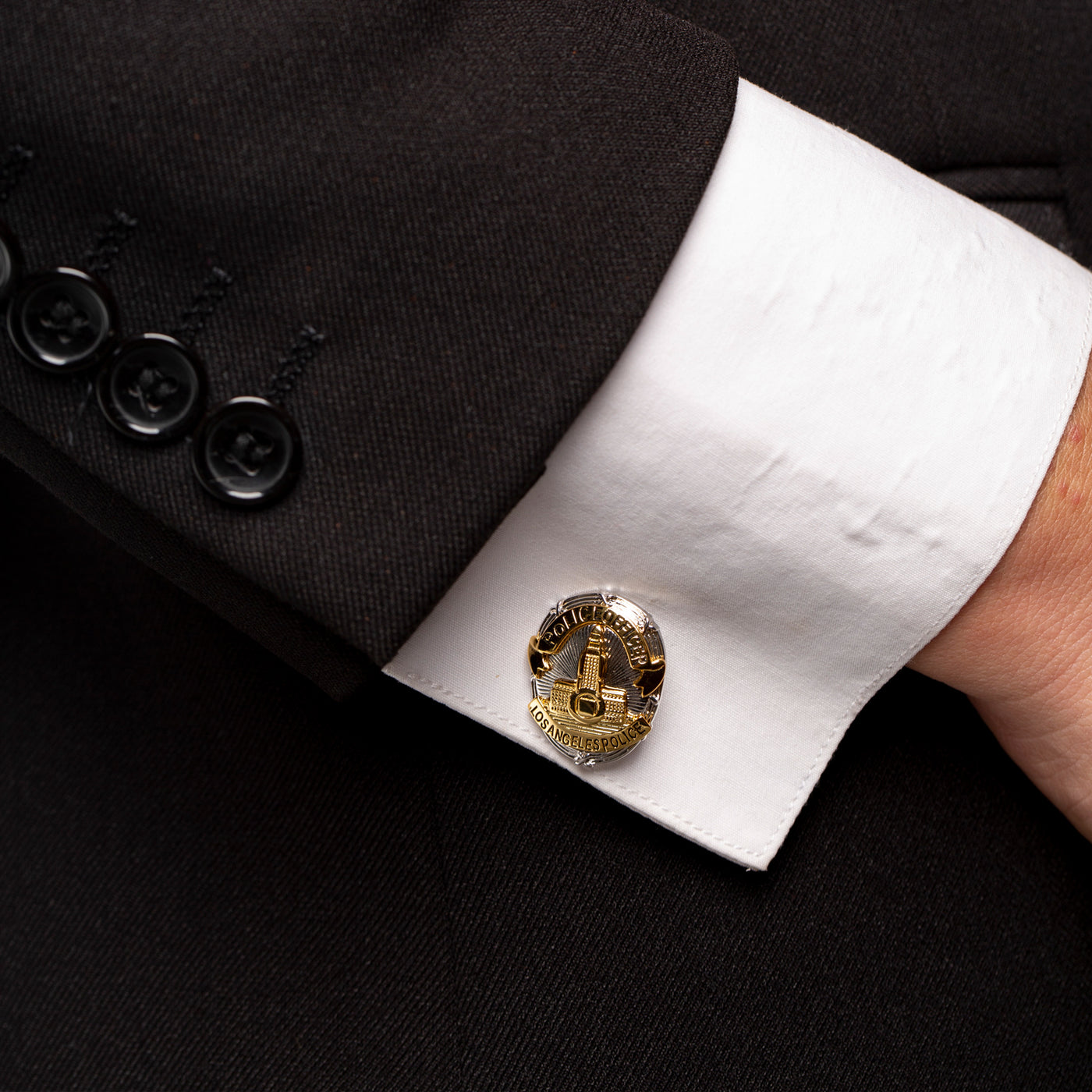 LAPD Badge Cufflink