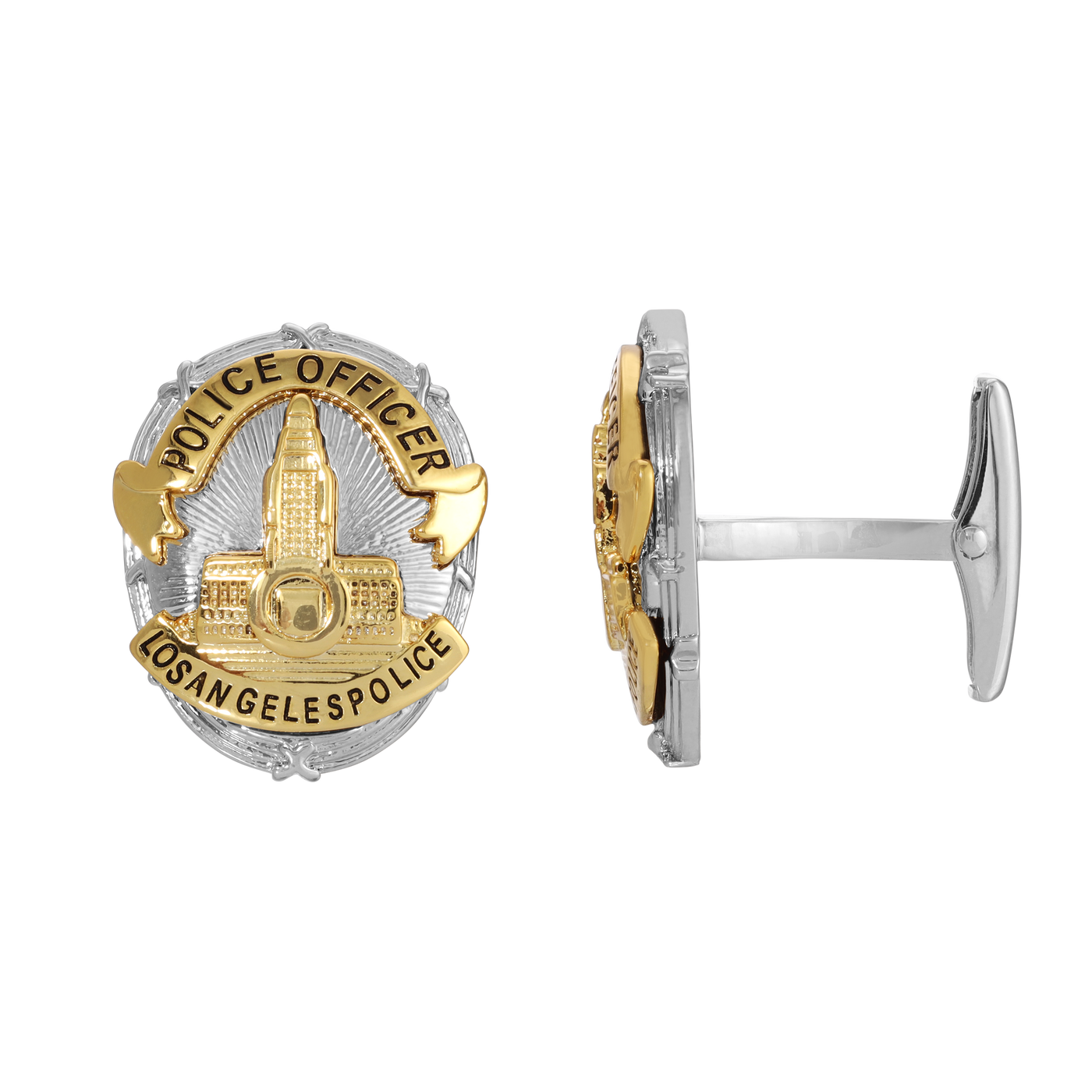 LAPD Badge Cufflink