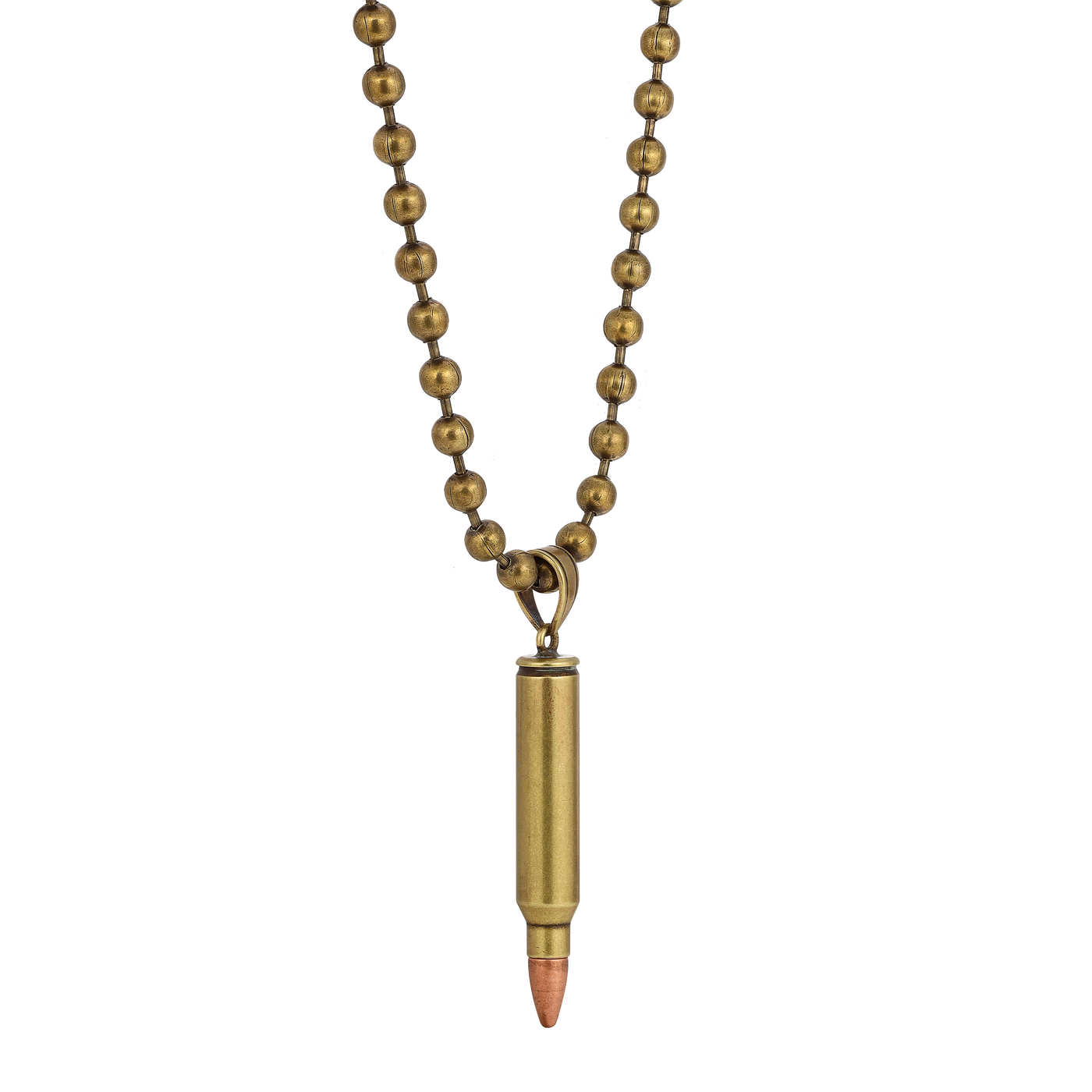 Bullet Pendant Necklace