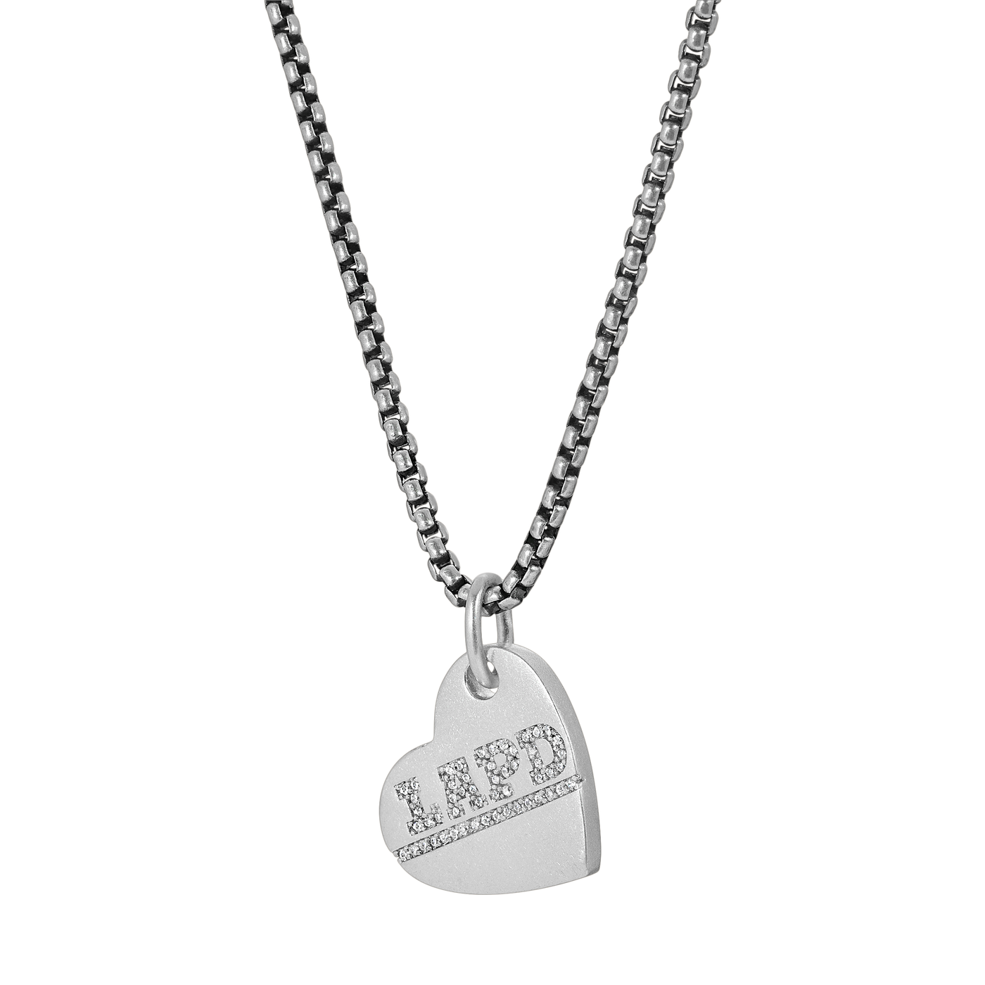 Safety Necklace in Silver