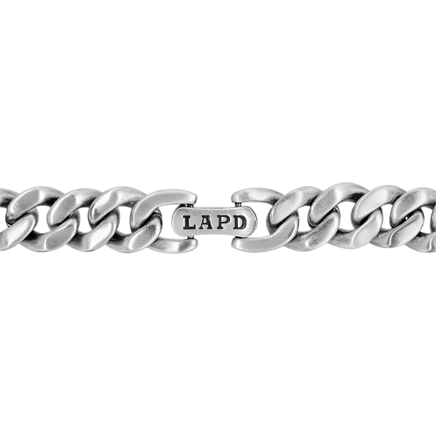 brightness Dog Tag with Rhodium chain